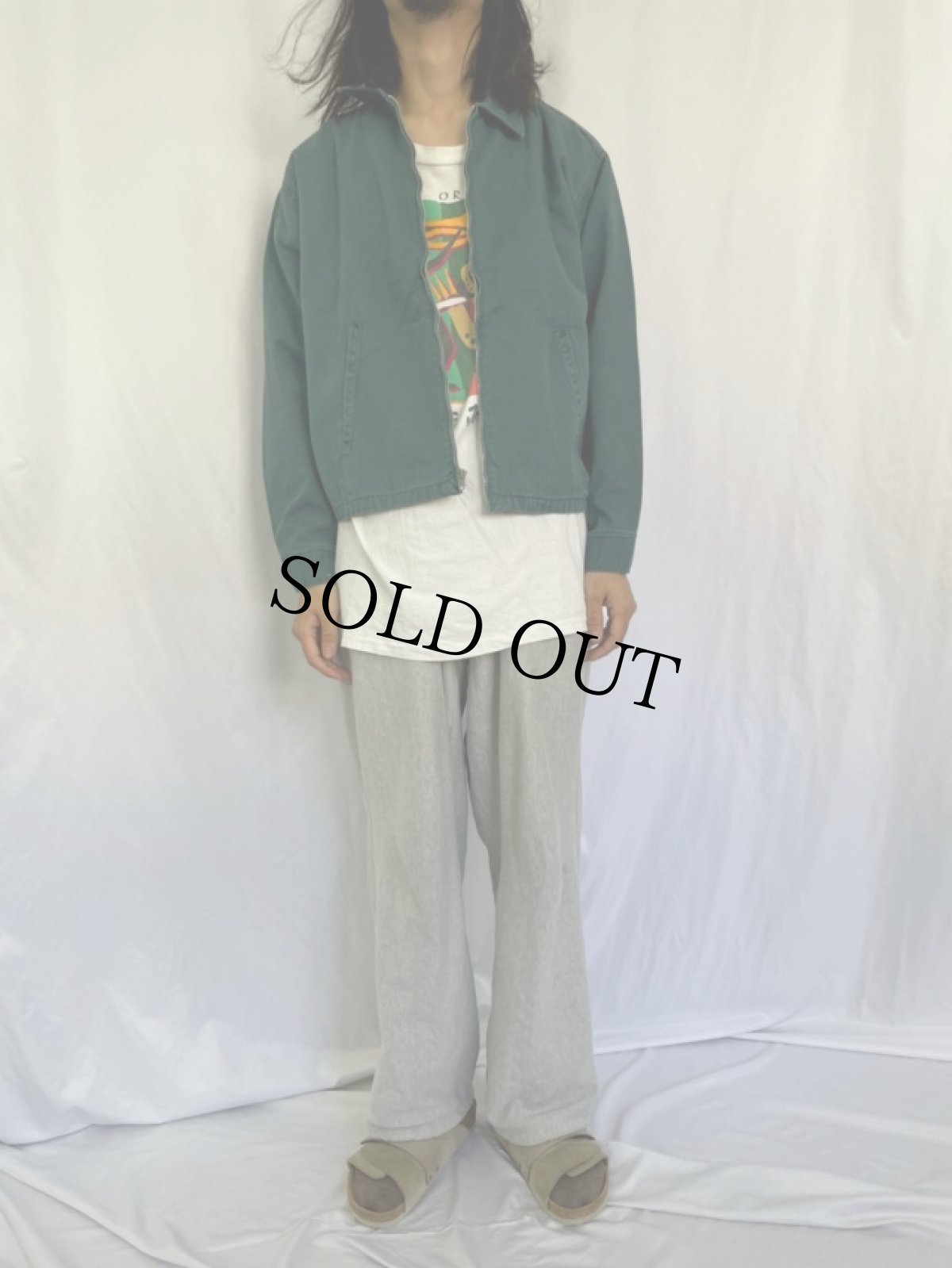 画像2: 60's King Kole コットンスイングトップ XL (2)