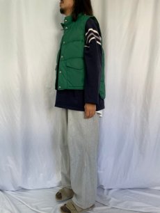 画像3: 80's Woolrich ナイロンダウンベスト L (3)