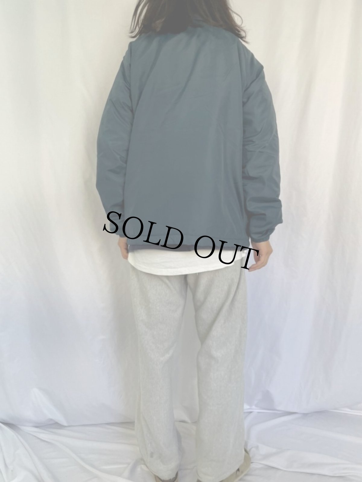 画像4: 70's ARTEX "NAVY" 裏ボア コーチジャケット L (4)