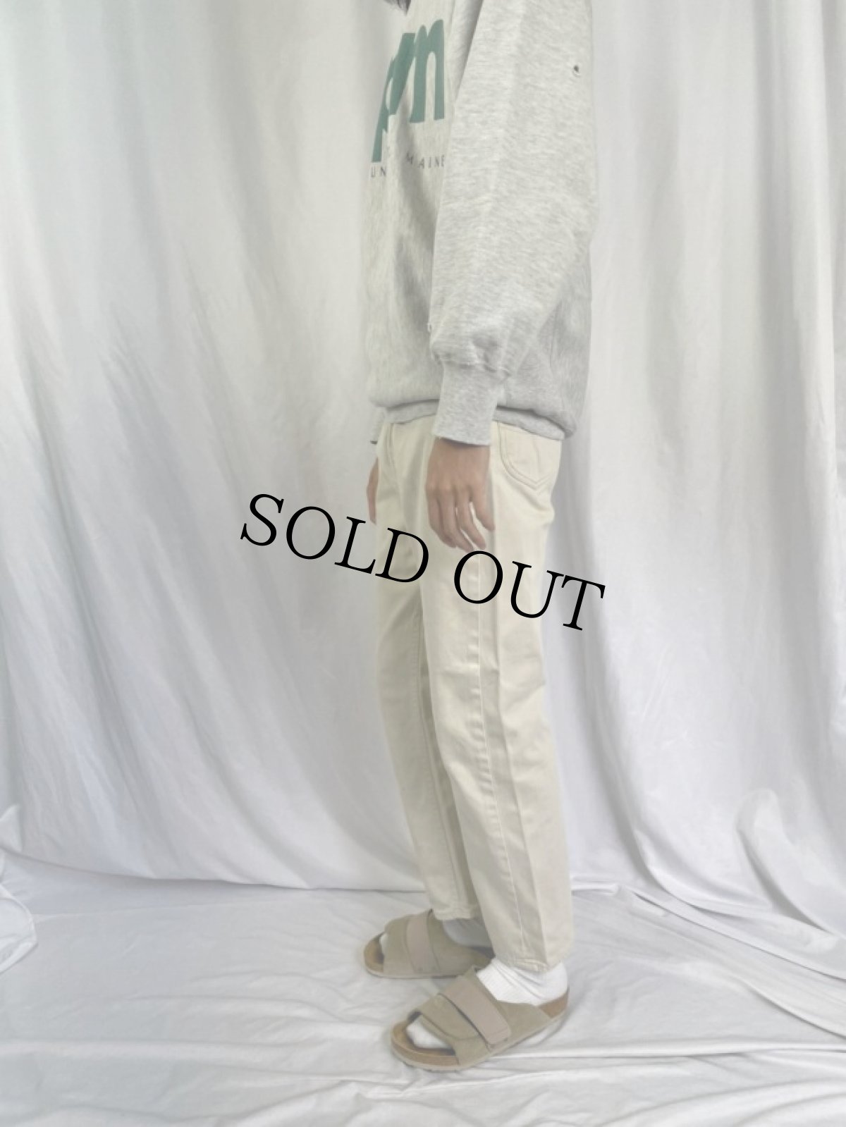 画像3: 60's Lee WESTERNER SANFORIZED USA製 コットンサテンパンツ W31 (3)