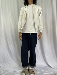 画像2: 【SALE】 90's Champion REVERSE WEAVE USA製 目付き スウェットスタジャン M (2)