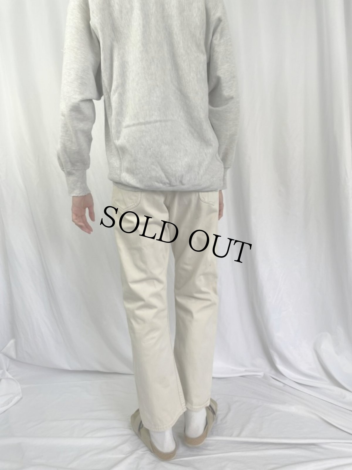 画像4: 60's Lee WESTERNER SANFORIZED USA製 コットンサテンパンツ W31 (4)