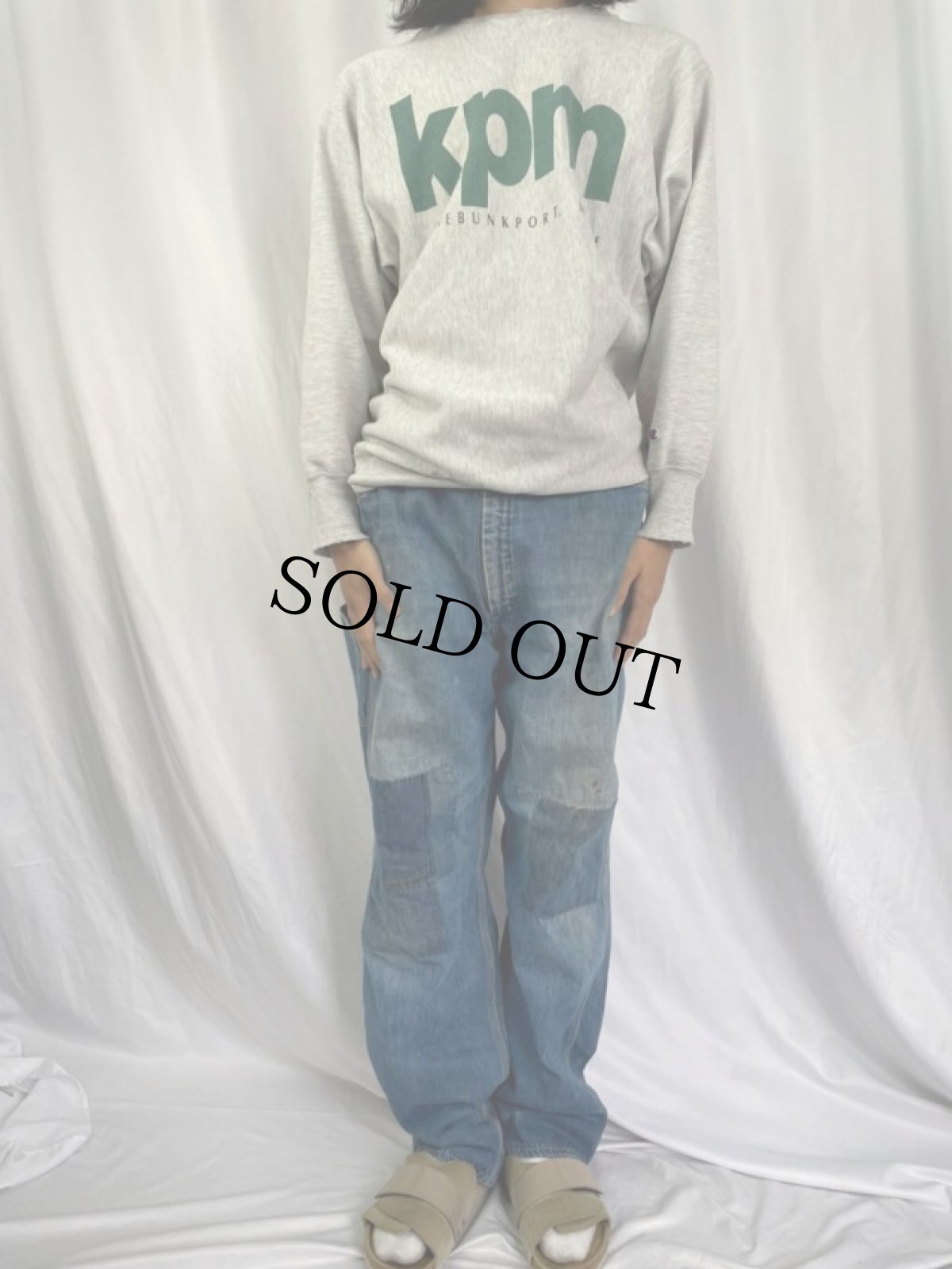 画像2: 50〜60's BIGMAC デニムペインターパンツ W34 (2)