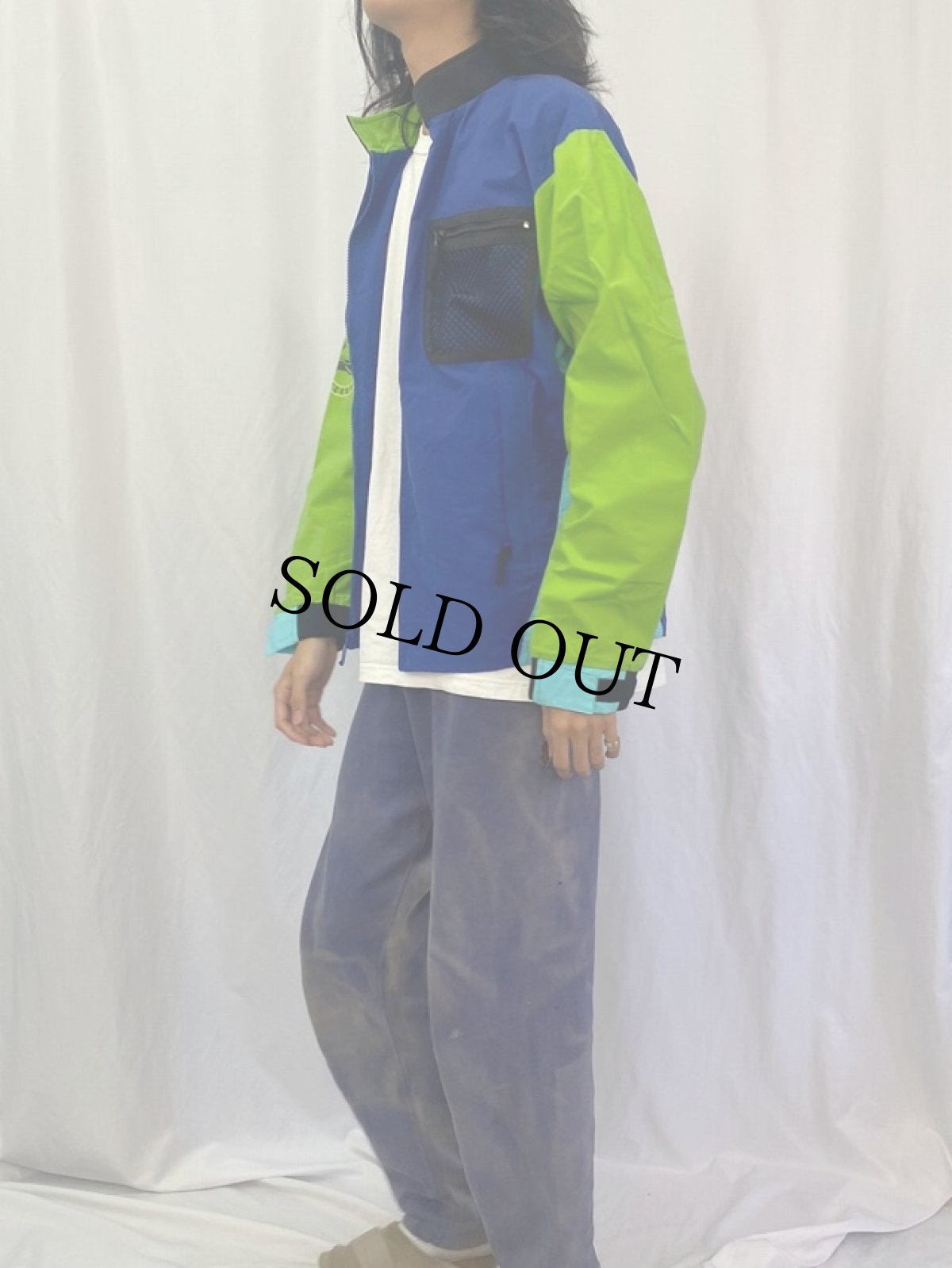 画像4: 90's nautica "NAUTICA SCUBA" ナイロンジャケット L (4)