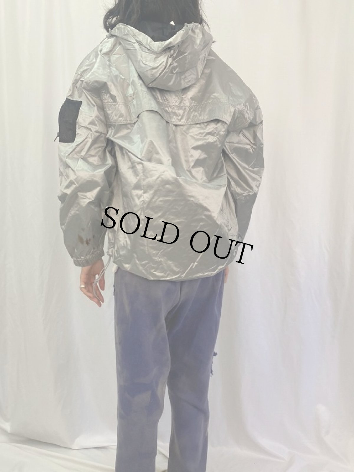 画像4: ARIZONA JEAN Co. ナイロンアノラックパーカー L (4)