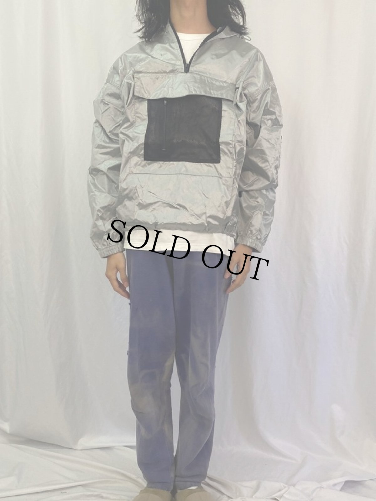 画像2: ARIZONA JEAN Co. ナイロンアノラックパーカー L (2)