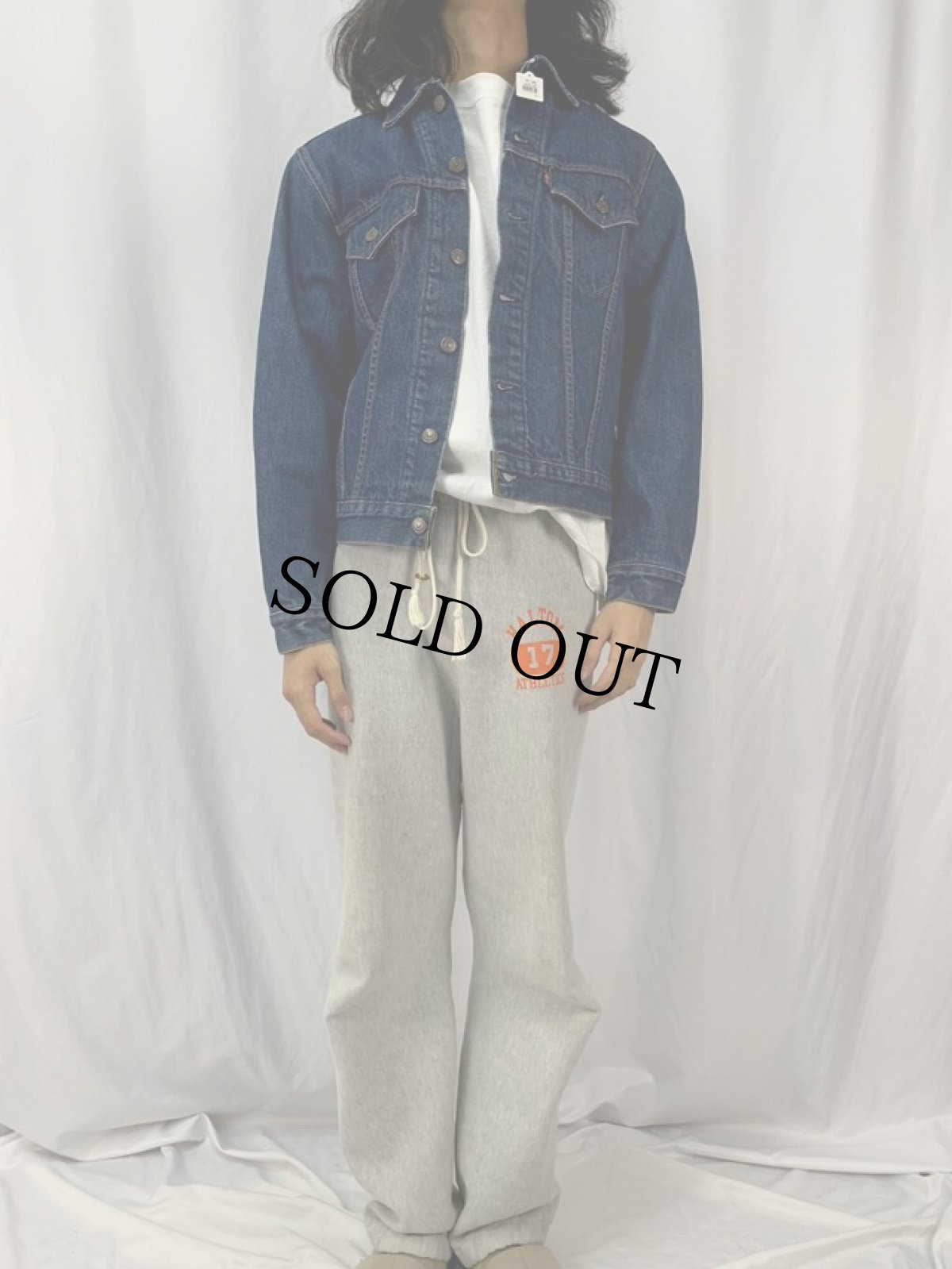 画像2: 70's Levi's 70505-0317 ブランケットライナー デニムジャケット SIZE38 (2)