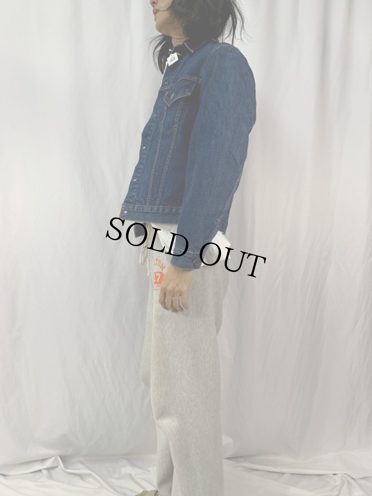 画像3: 70's Levi's 70505-0317 ブランケットライナー デニムジャケット SIZE38 (3)