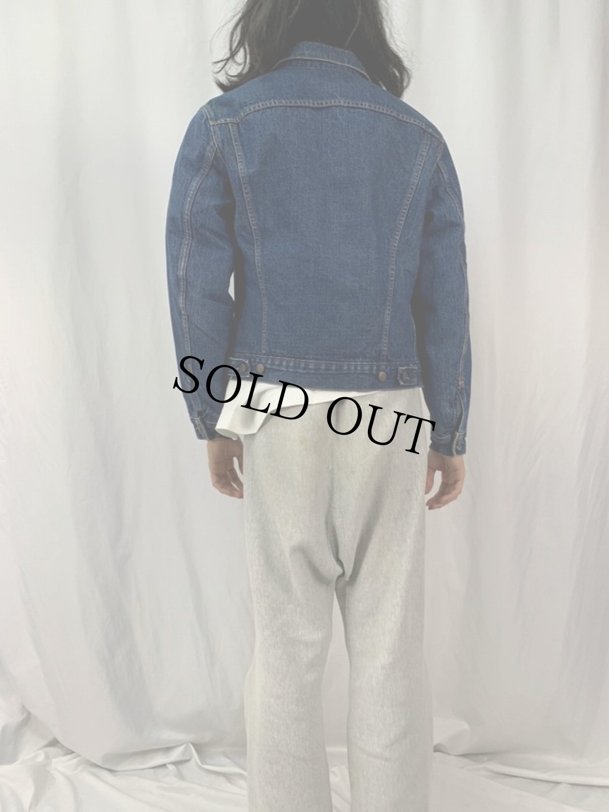 画像4: 70's Levi's 70505-0317 ブランケットライナー デニムジャケット SIZE38 (4)