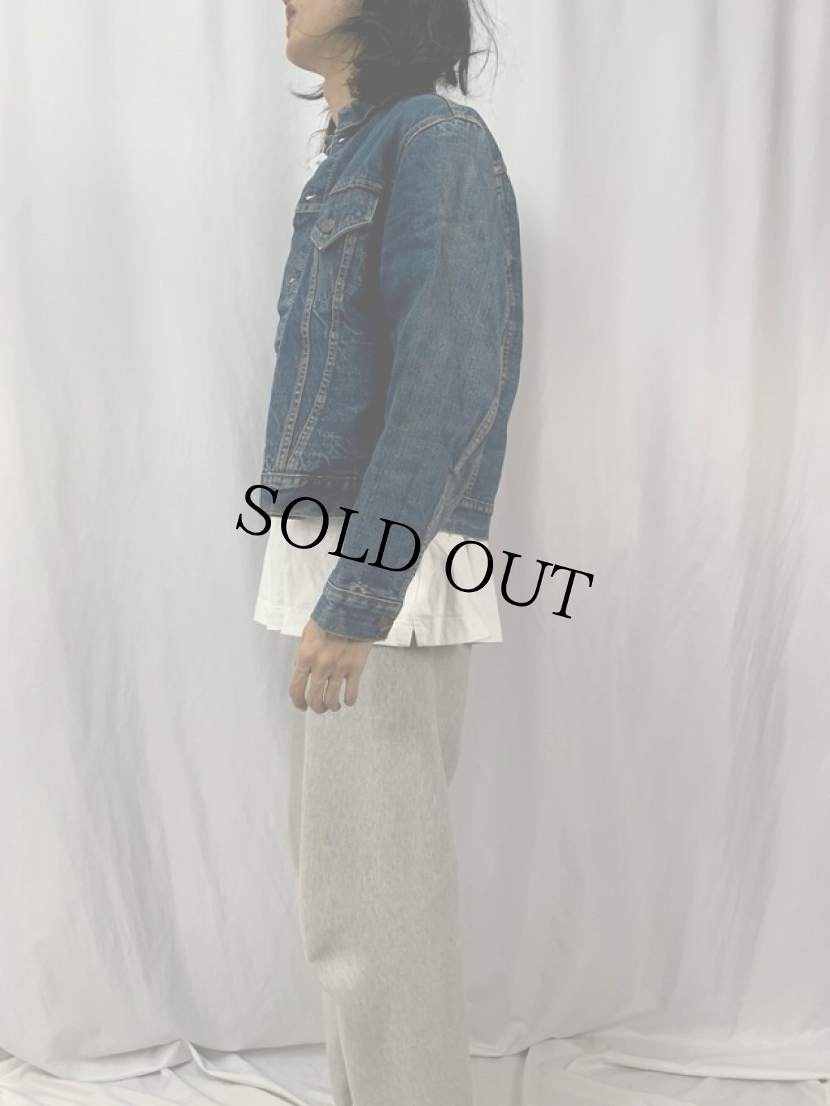 画像3: 60's LEVI'S 70505 ブランケットライナー デニムジャケット (3)