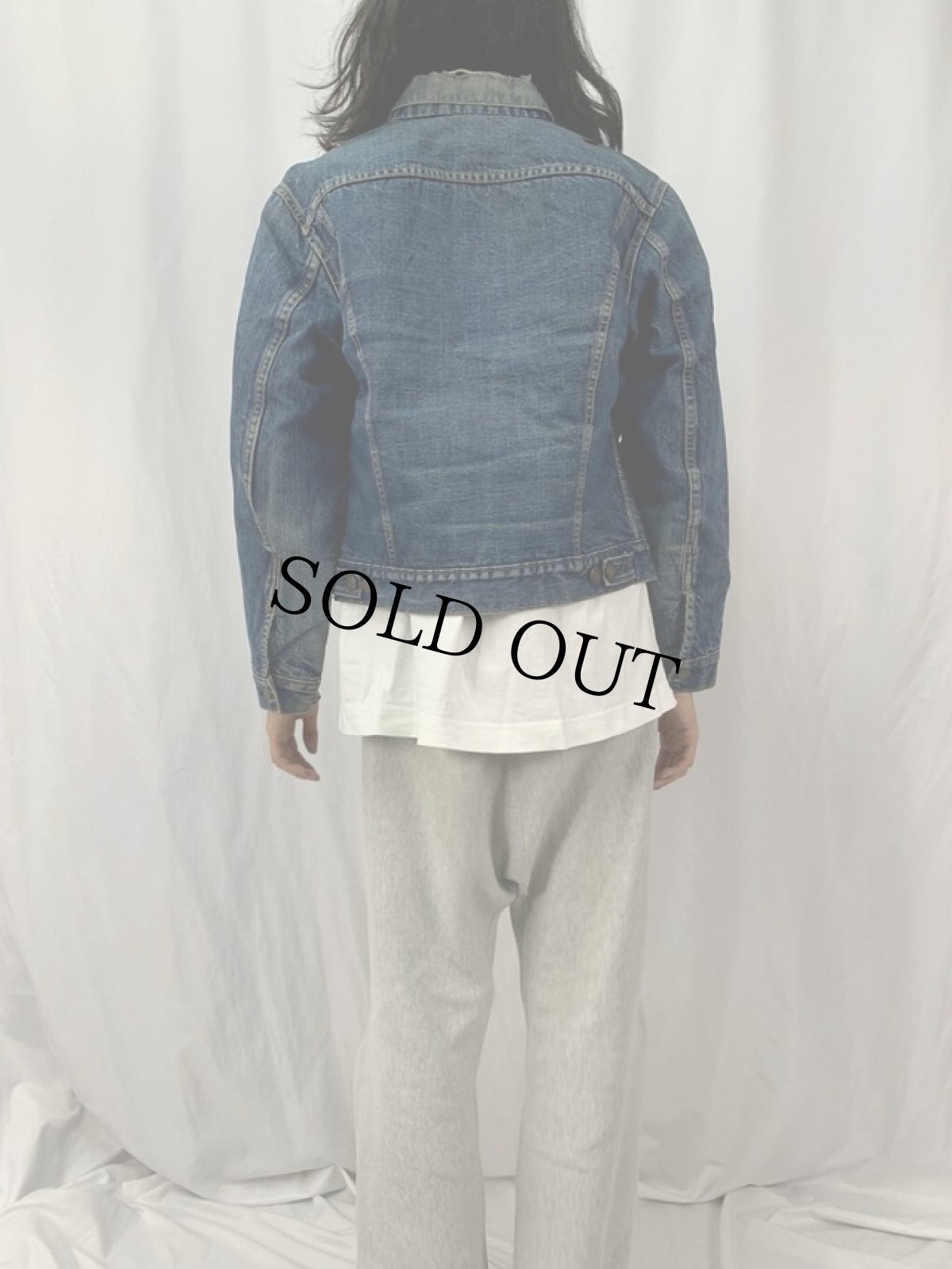 画像4: 60's LEVI'S 70505 ブランケットライナー デニムジャケット (4)