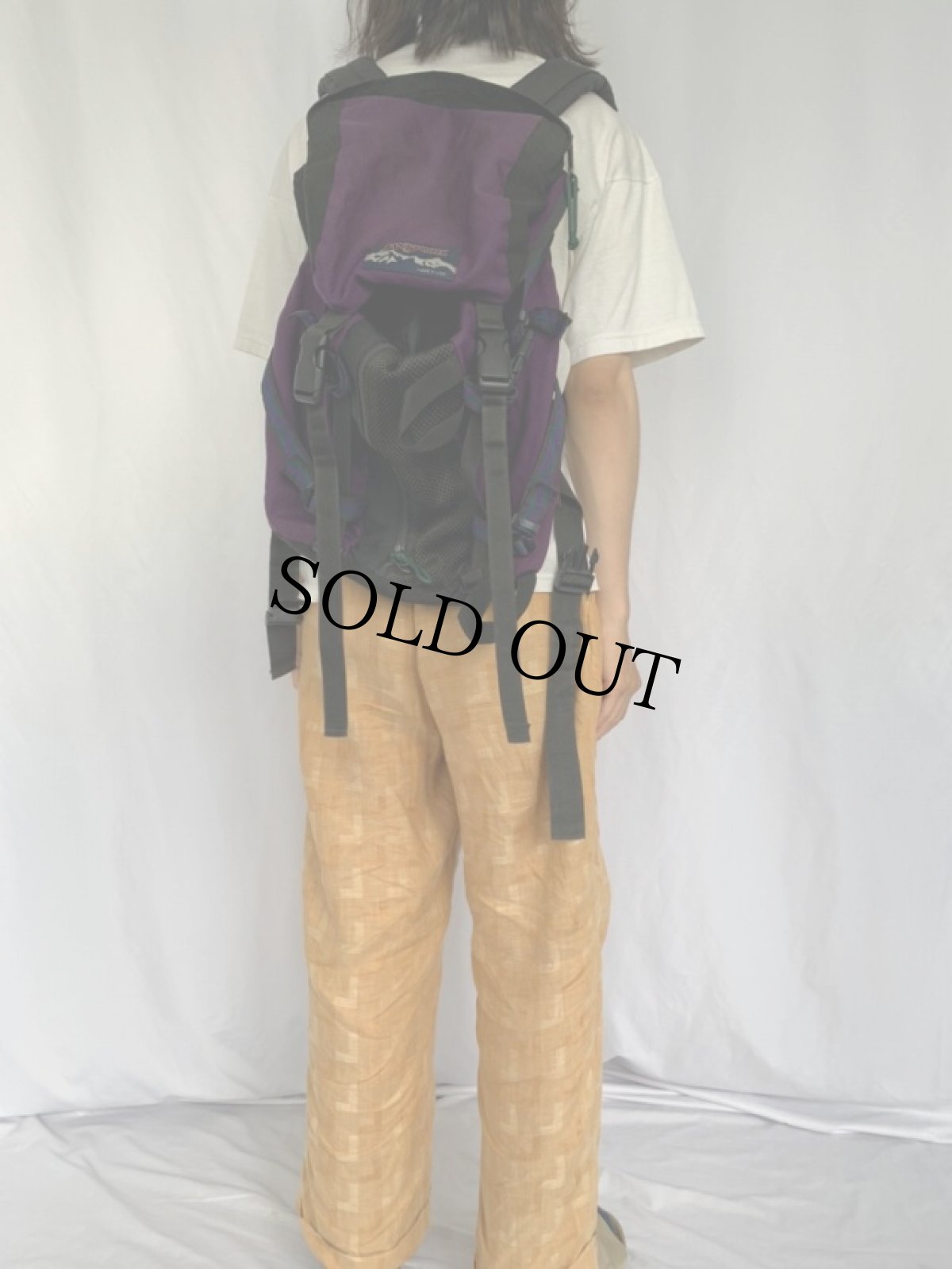 画像2: 90's JANSPORT USA製 ナイロンバックパック (2)