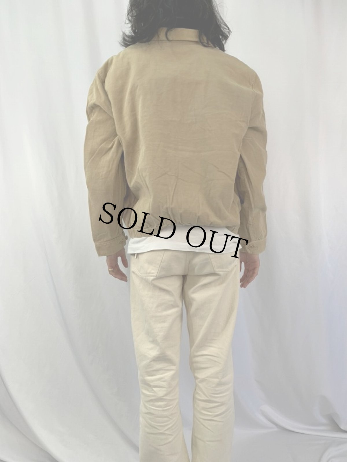 画像4: POLO Ralph Lauren ロゴ刺繍 コーデュロイスウィングトップ L (4)