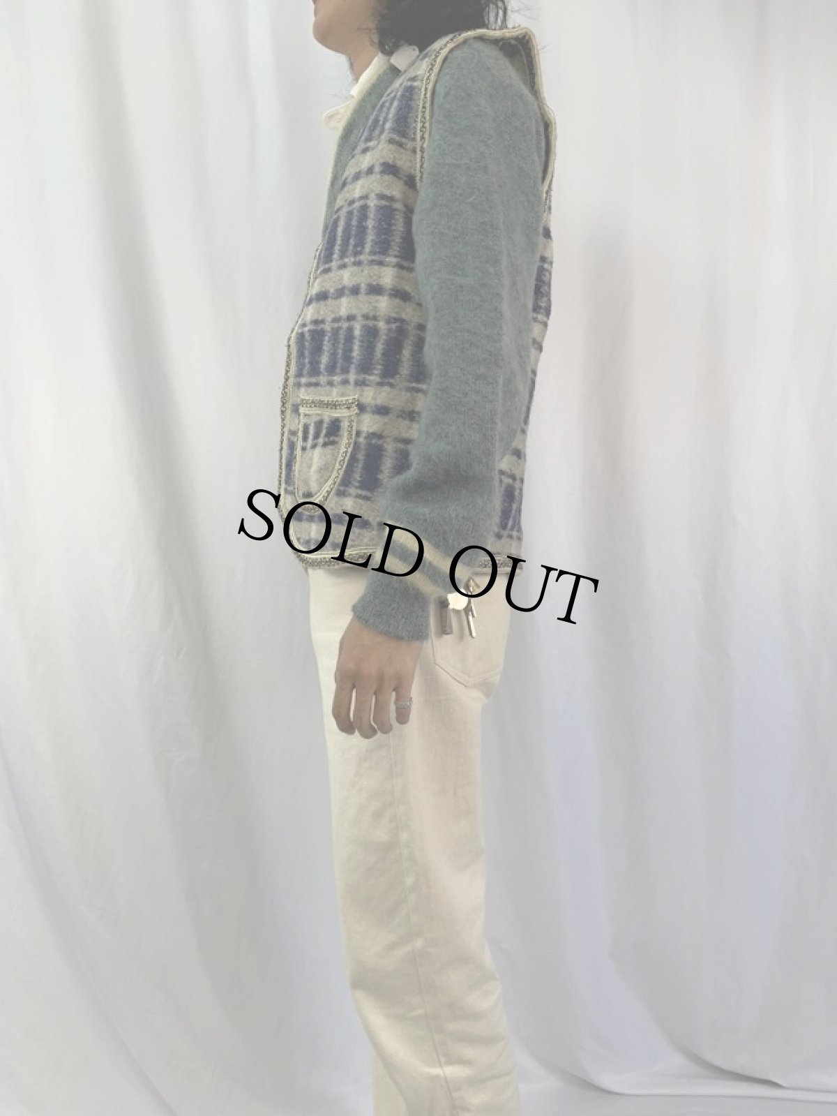 画像3: チェック柄 ベスト (3)