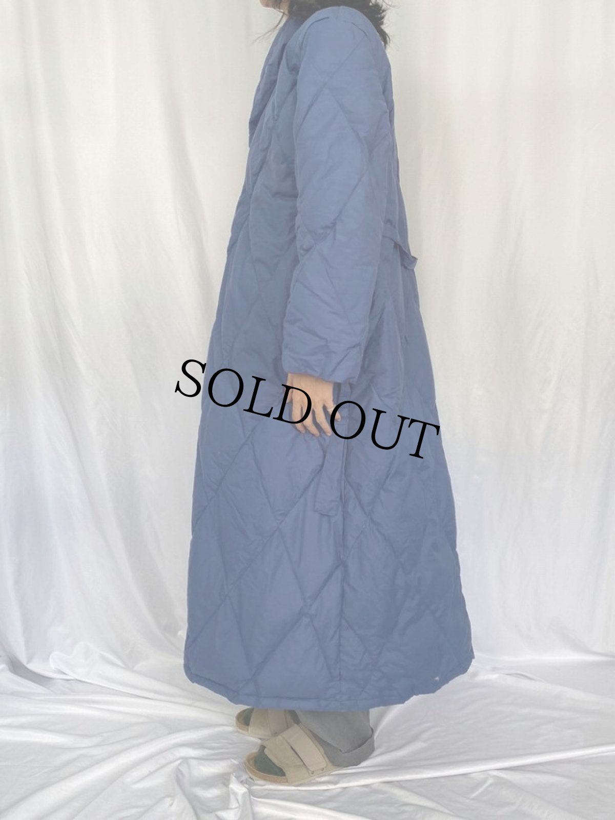 画像3: WARM THINGS キルティングダウンコート M (3)