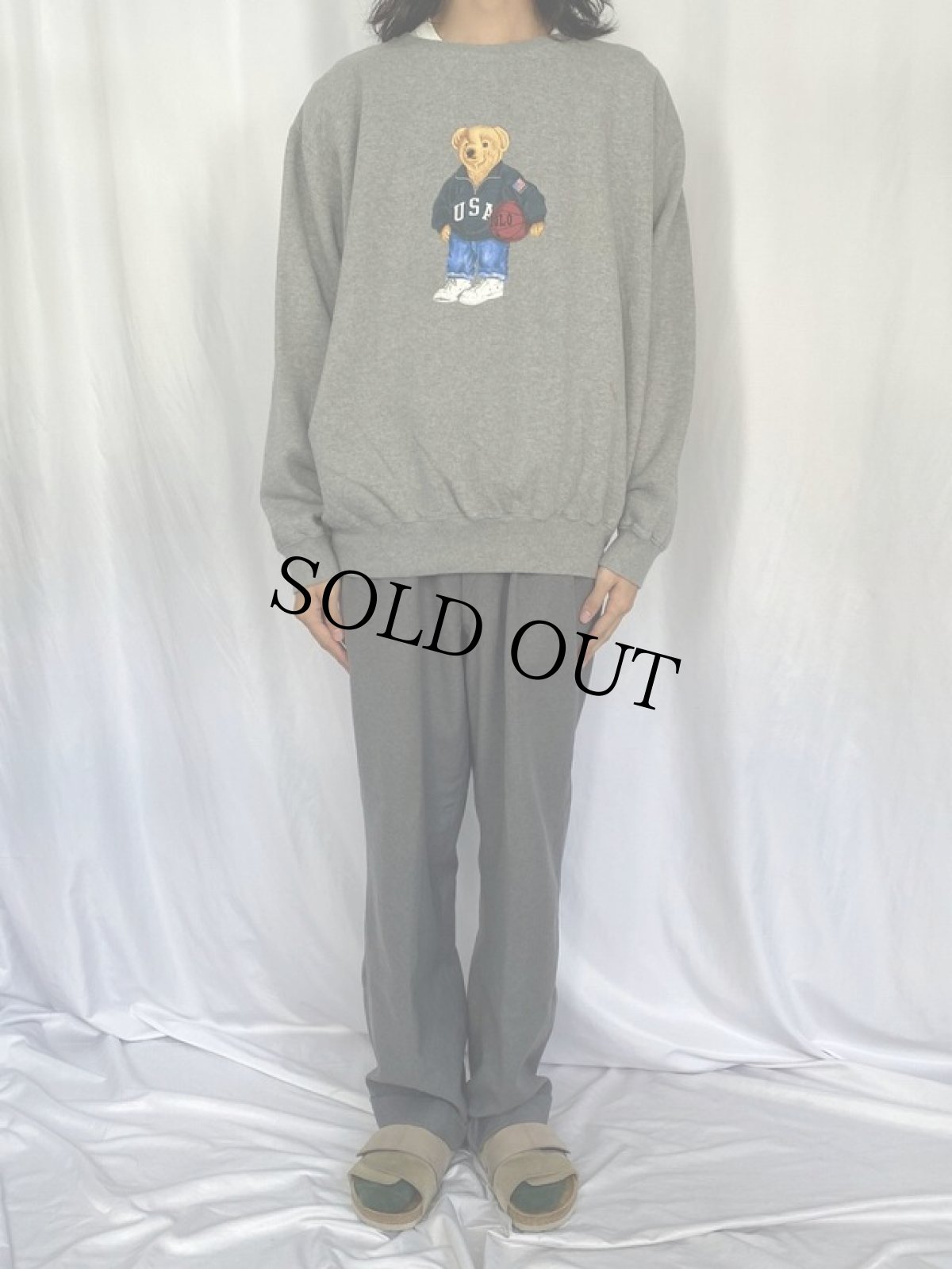 画像2: POLO Ralph Lauren ポロベアプリントスウェット (2)