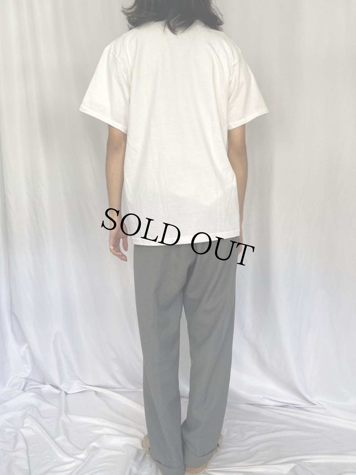 画像4: 90's PEANUTS "Charlie Brown" USA製 パロディTシャツ L (4)