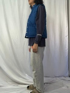 画像3: 70's THE NORTH FACE 茶タグ ダウンベスト S (3)