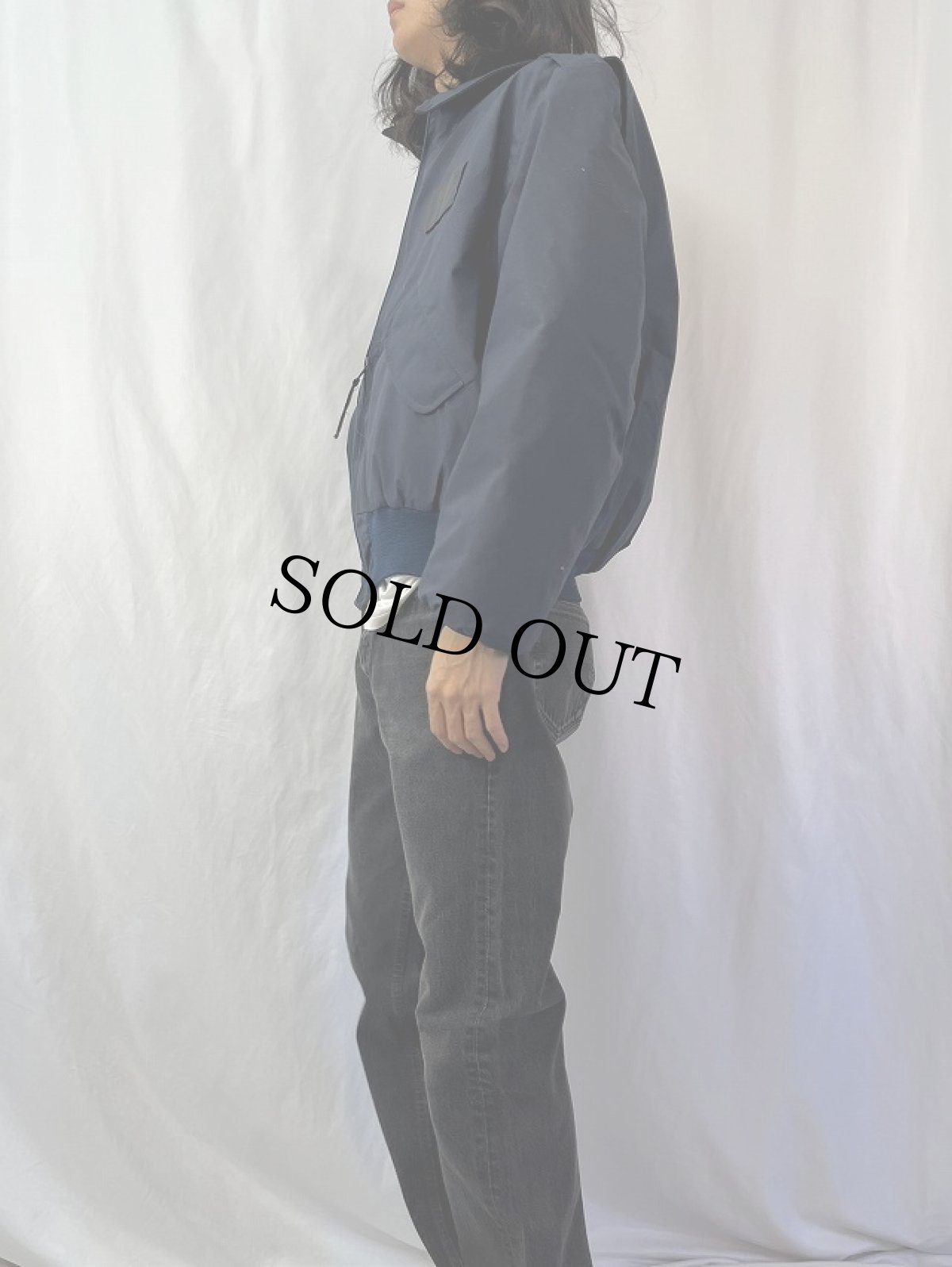 画像3: 90's U.S.COAST GUARD セキュリティポリスジャケット X-LARGE (3)