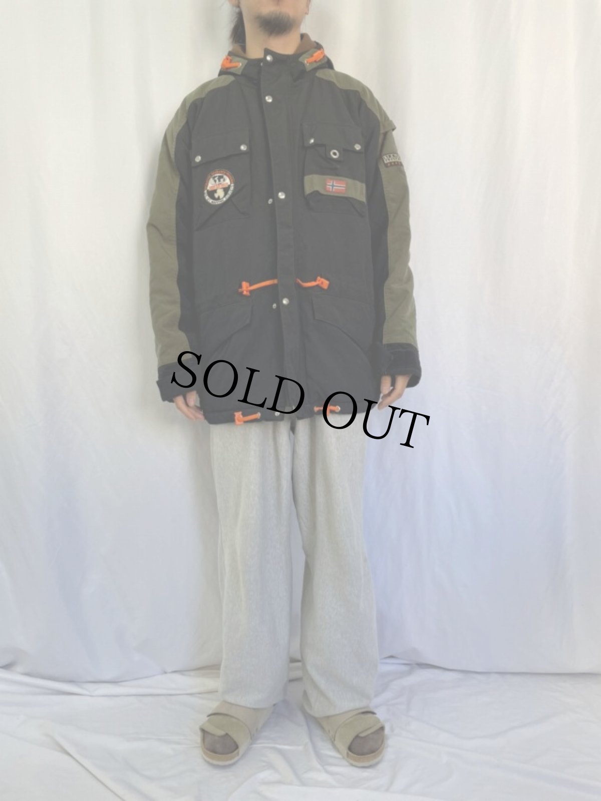 画像2: NAPAPIJRI GEOGRAPHIC ウィンタージャケット XL (2)