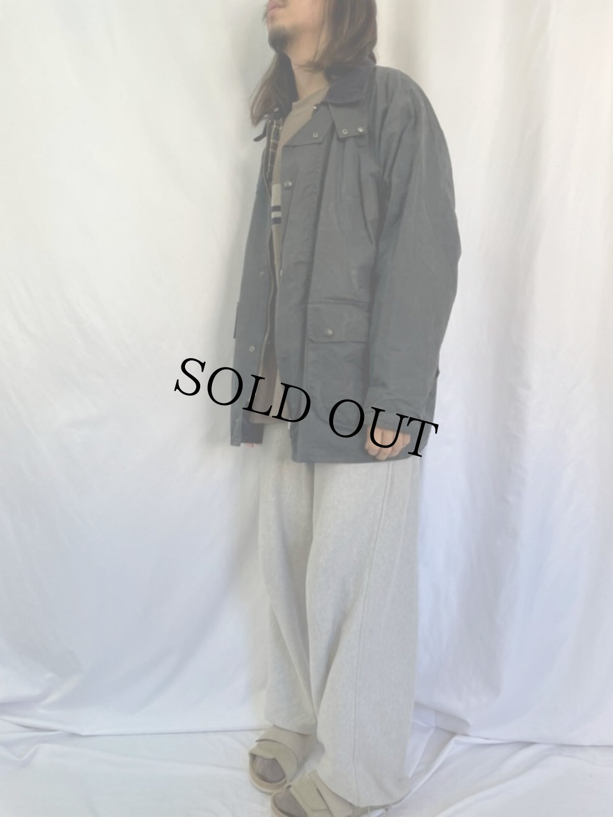 画像3: Royal Windsor オイルドジャケット L NAVY (3)