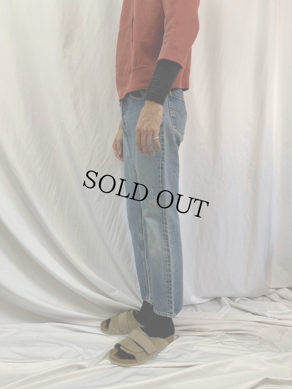 画像3: 80's〜 Levi's 501 USA製 デニムパンツ W28 (3)