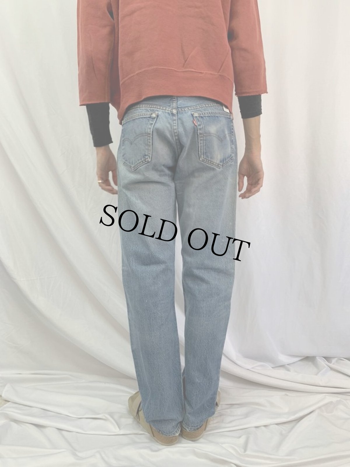 画像4: 80's〜 Levi's 501 USA製 デニムパンツ W31 (4)