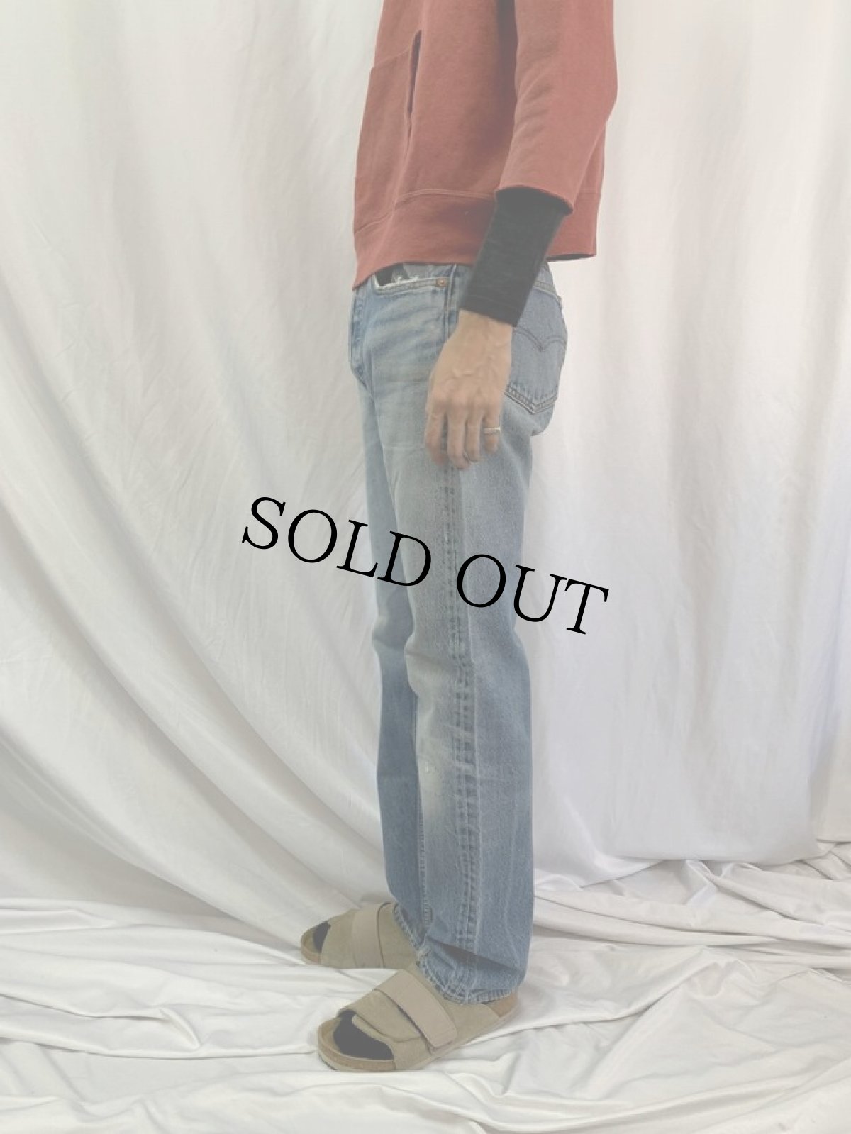 画像3: 80's〜 Levi's 501 USA製 デニムパンツ W31 (3)