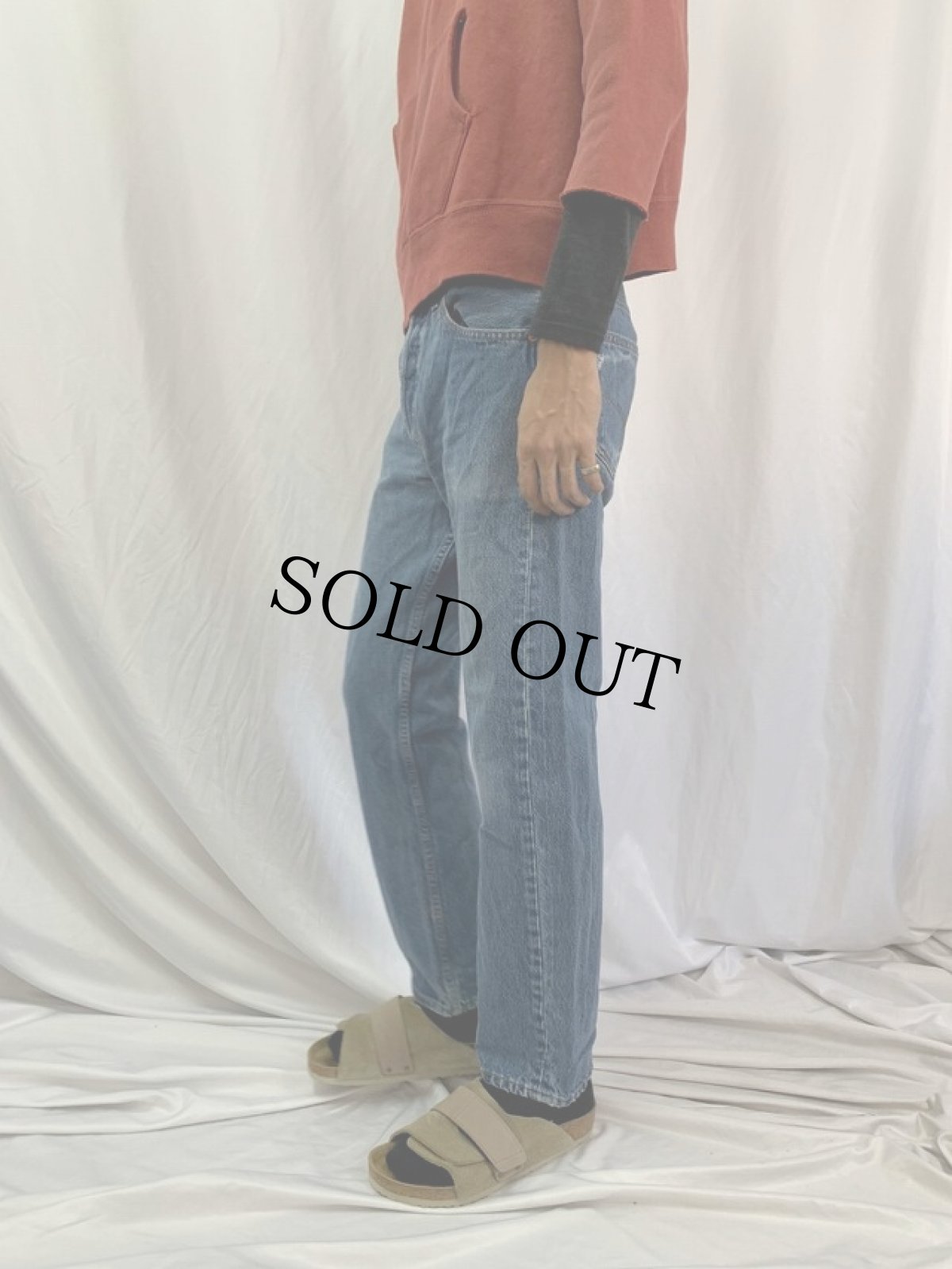 画像3: Levi's 501 USA製 ブランクタブ デニムパンツ W31 (3)