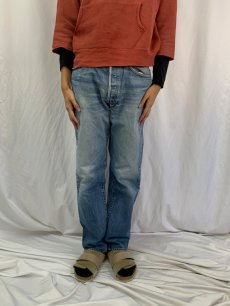 画像2: 80's Levi's 501 USA製 内股シングル デニムパンツ W31 (2)