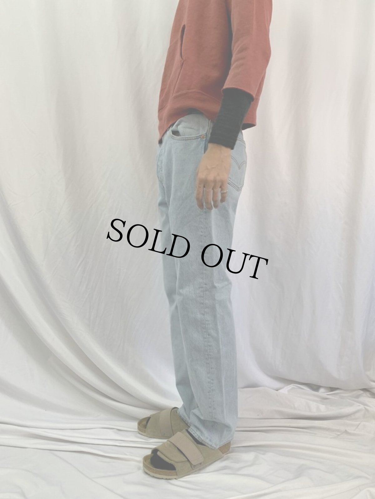 画像3: 90's Levi's 501 USA製 デニムパンツ W32 (3)