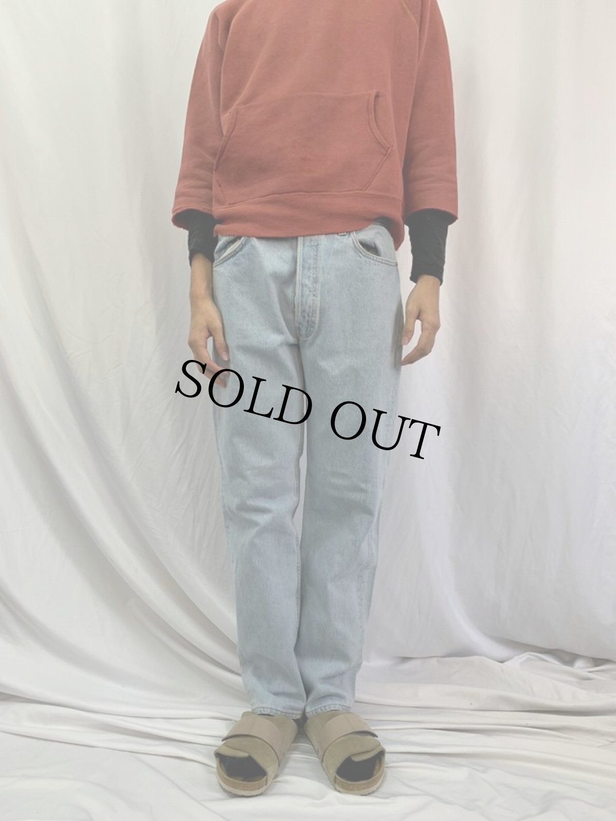 画像2: 90's Levi's 501 USA製 デニムパンツ W32 (2)