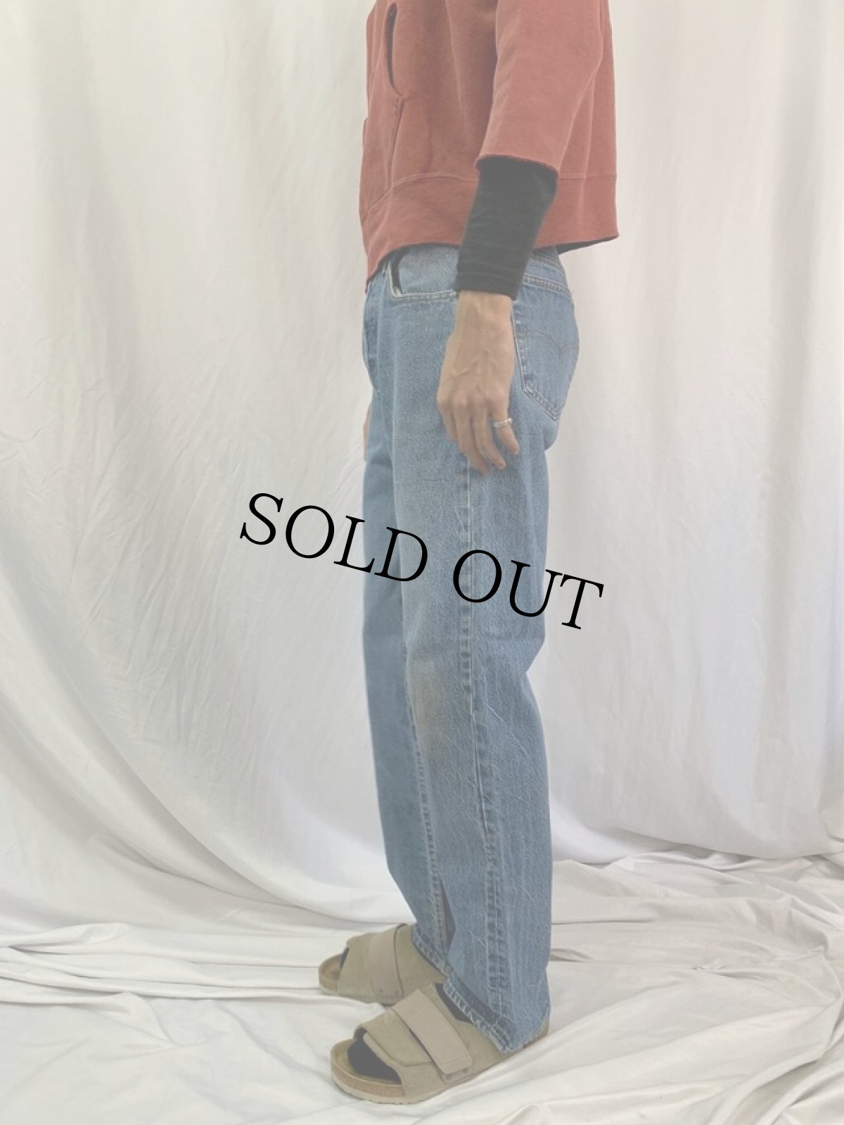 画像3: 80's〜 Levi's 501 USA製 デニムパンツ W31 (3)