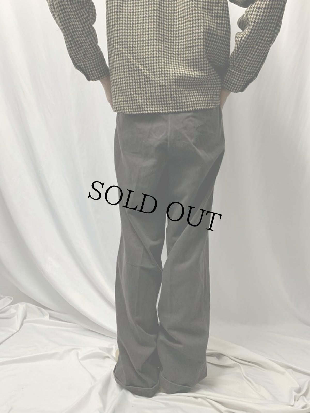 画像4: 90's Ralph Lauren POLO COUNTRY ツータックスラックス W30 (4)