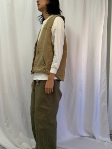 画像3: Carhartt ボアライナーダックベスト L (3)