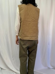 画像4: Carhartt ボアライナーダックベスト L (4)