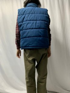 画像4: 80's THE NORTH FACE 茶タグ ダウンベスト XL (4)