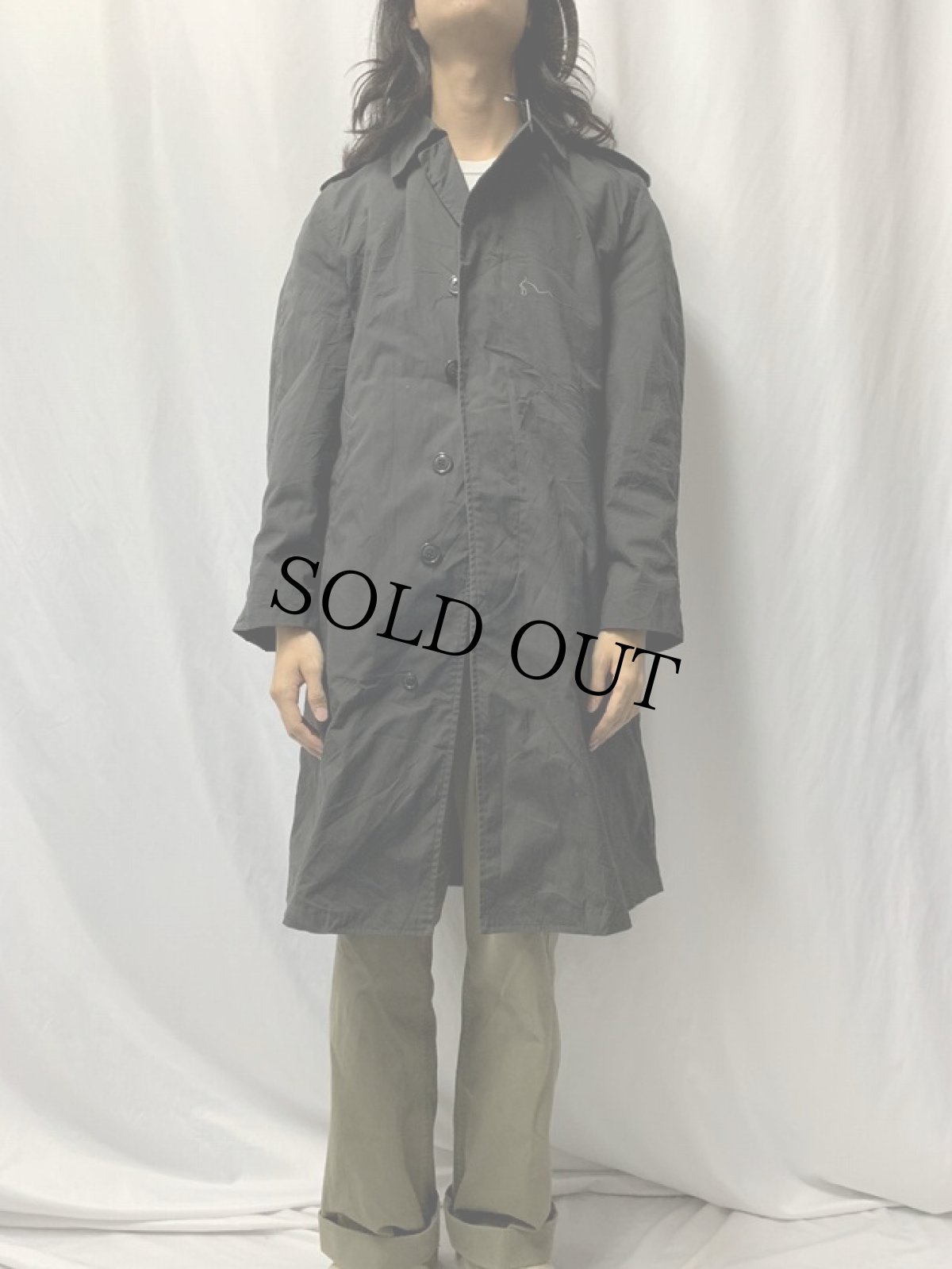 画像2: 80's U.S.AIR FORCE ALL WEATHER COAT ボアライナー付き BLACK 36R (2)