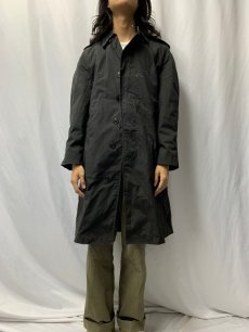 画像2: 80's U.S.AIR FORCE ALL WEATHER COAT ボアライナー付き BLACK 36R (2)