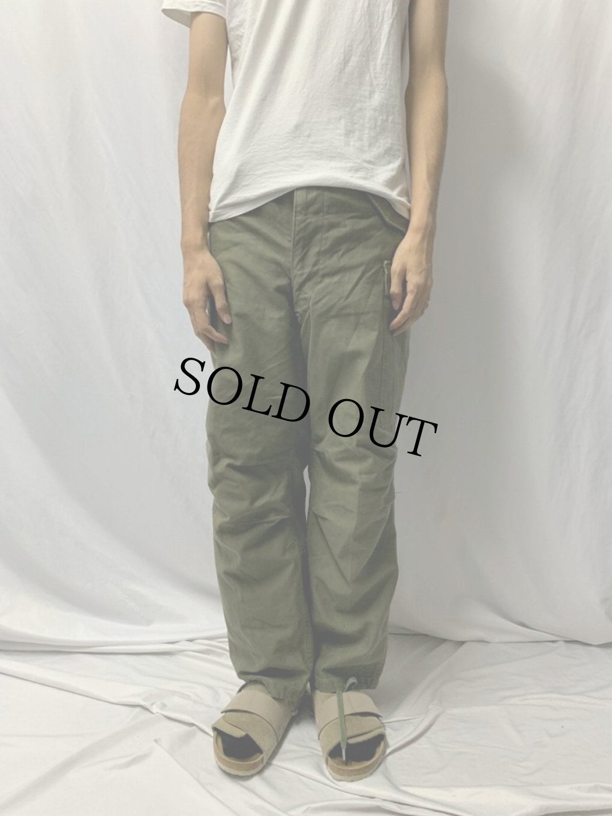 画像2: 50's U.S.ARMY M-51 フィールドパンツ ライナー付き (2)