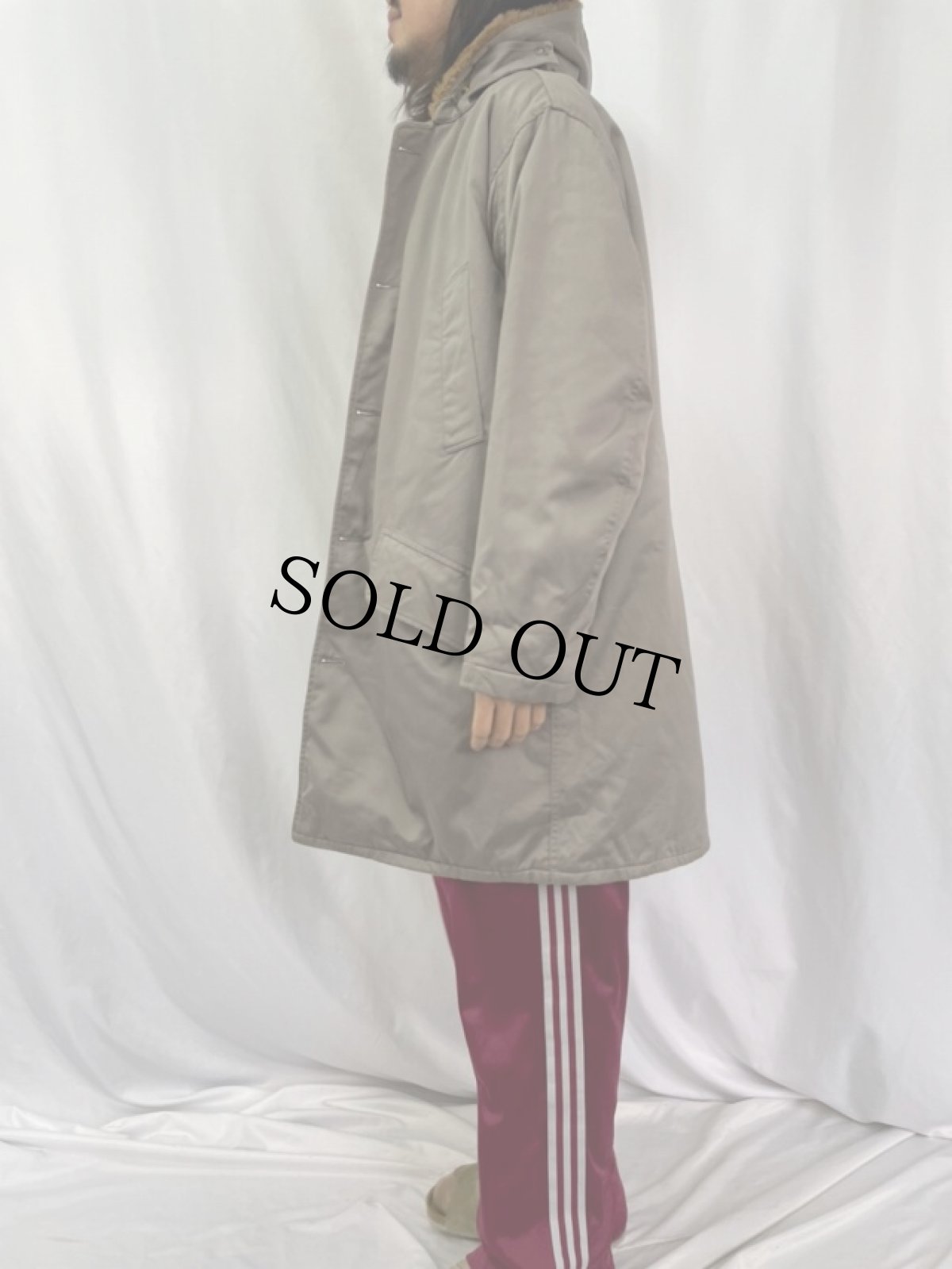 画像3: 60's L.L.Bean 筆記体タグ B-9 TYPE ラビットフードコート (3)