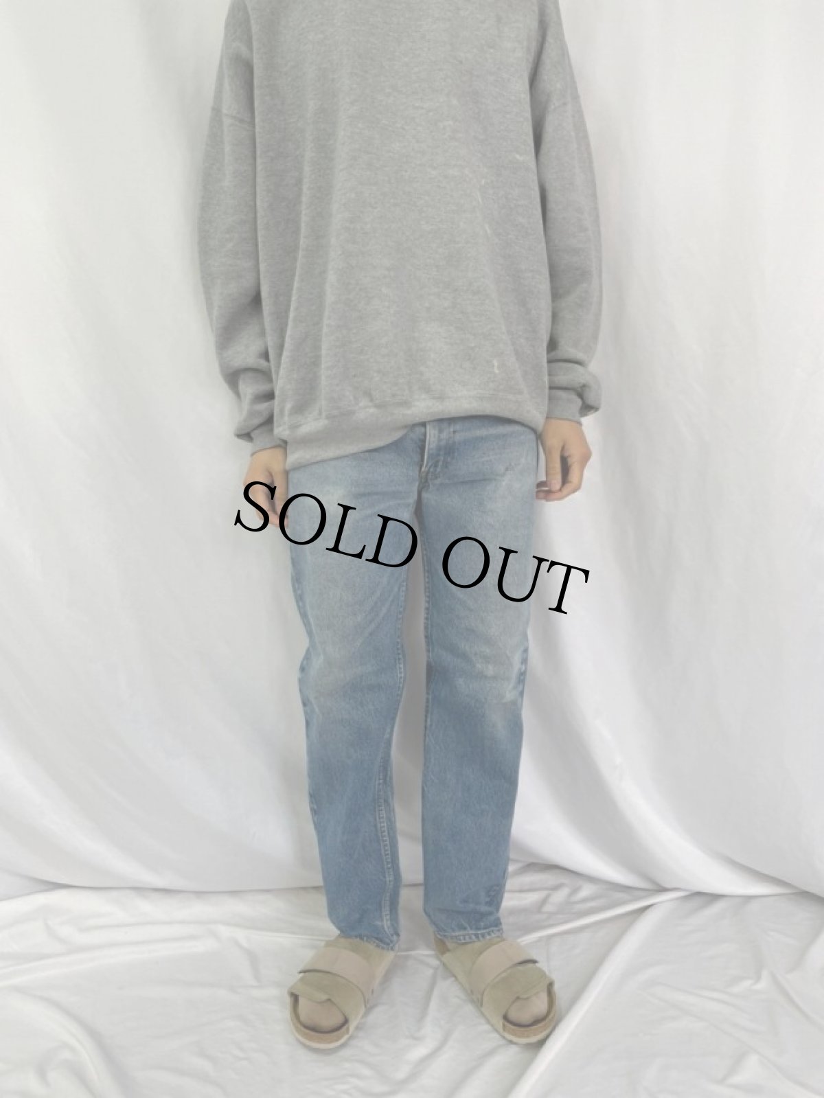 画像2: 80's〜 Levi's 505 USA製 オレンジタブ デニムパンツ W35 (2)