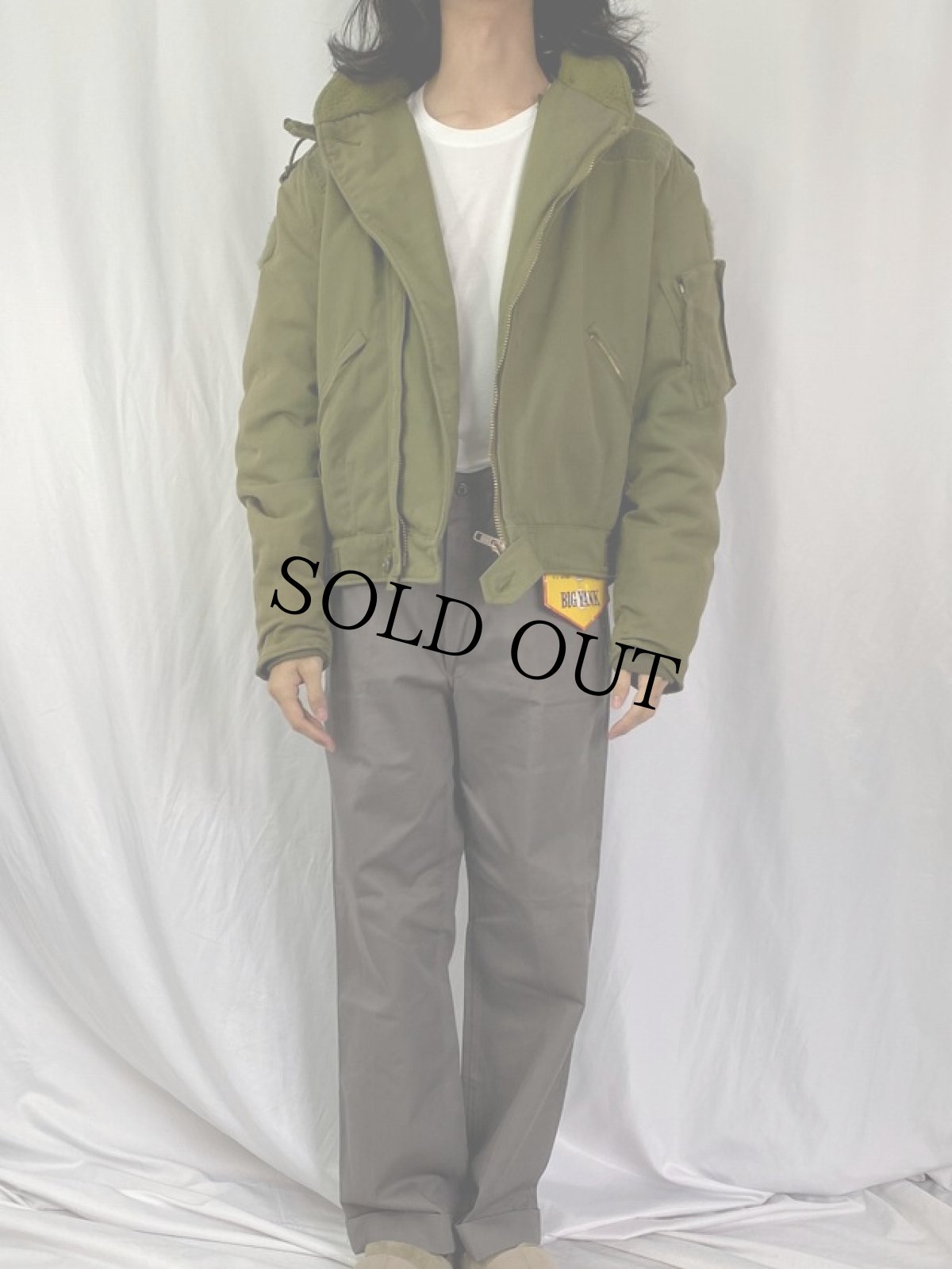 画像2: ROYAL CANADIAN AIR FORCE C/WW フライトアビエイタージャケット (2)