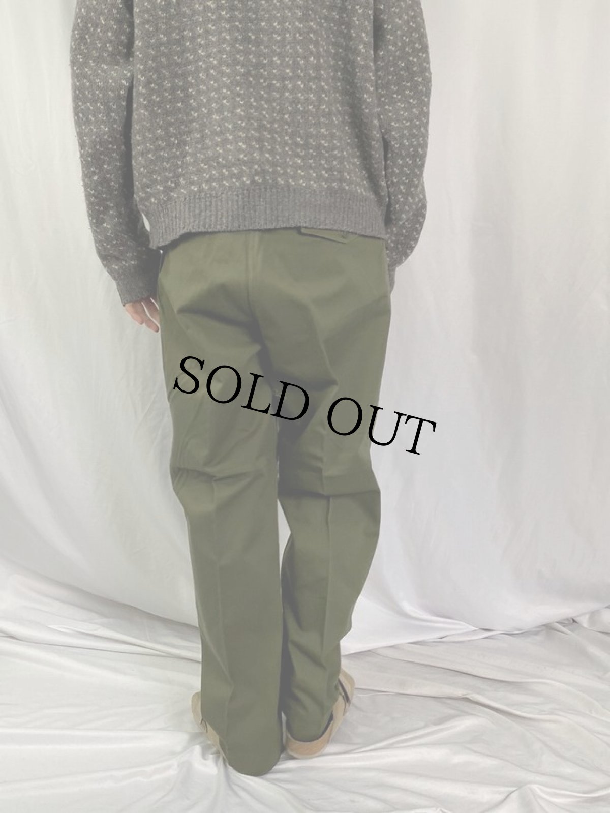 画像4: 60's CANADIAN ARMY グルカパンツ W31 DEADSTOCK (4)