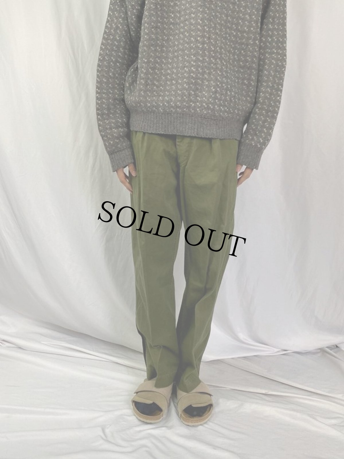 画像2: 60's CANADIAN ARMY グルカパンツ W31 (2)