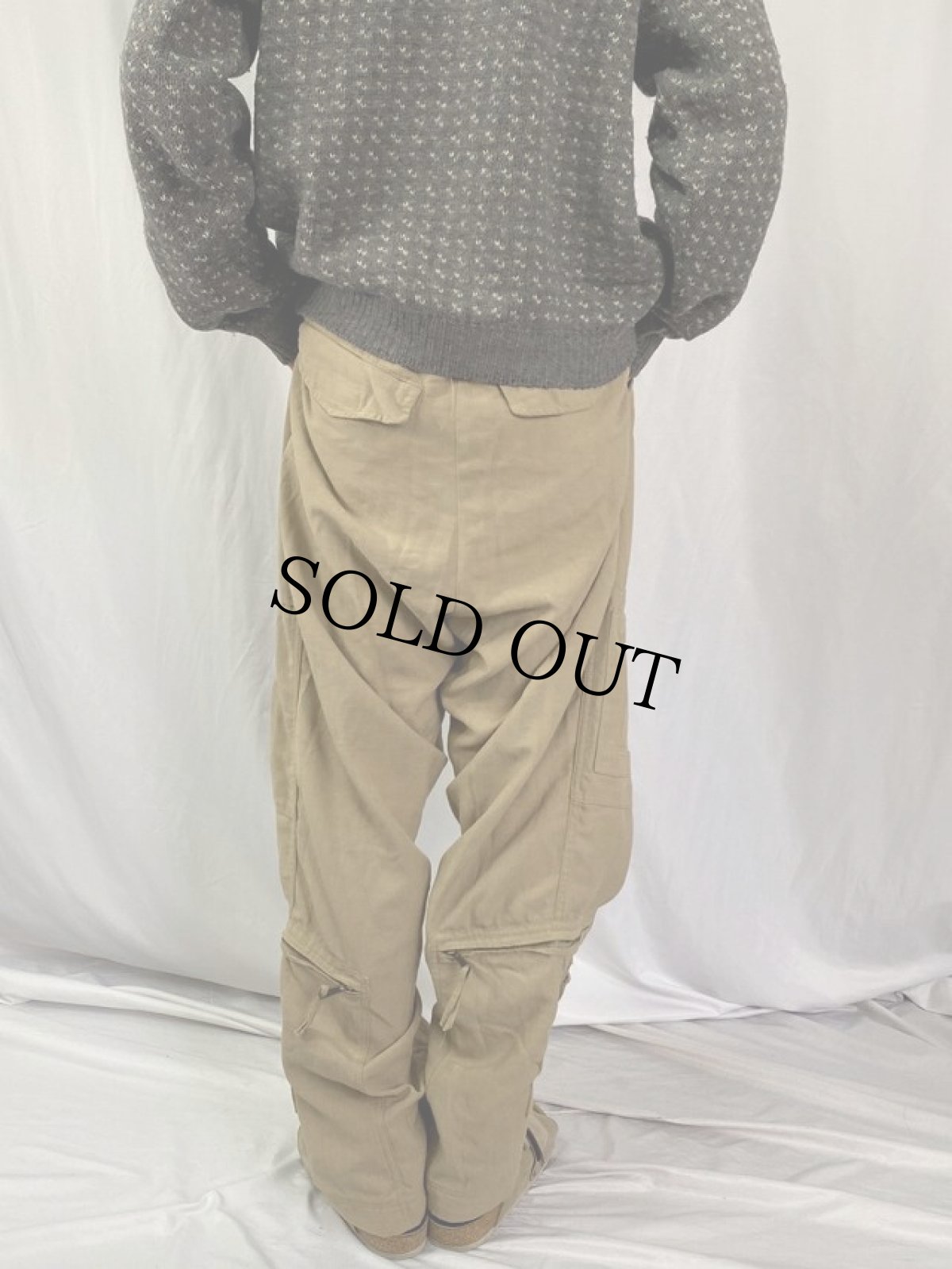 画像4: ROYAL CANADIAN AIR FORCE ヘリクルーパンツ W37 TAN (4)