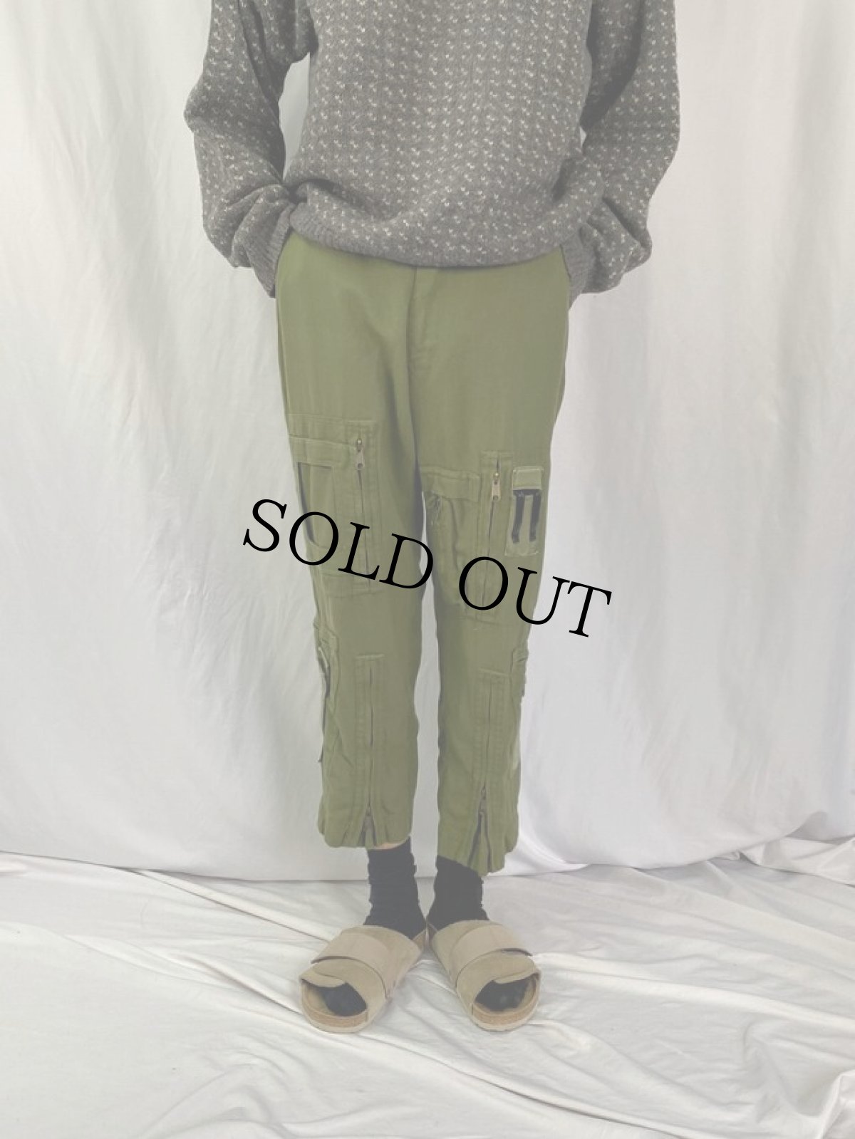 画像2: ROYAL CANADIAN AIR FORCE ヘリクルーパンツ W34 (2)