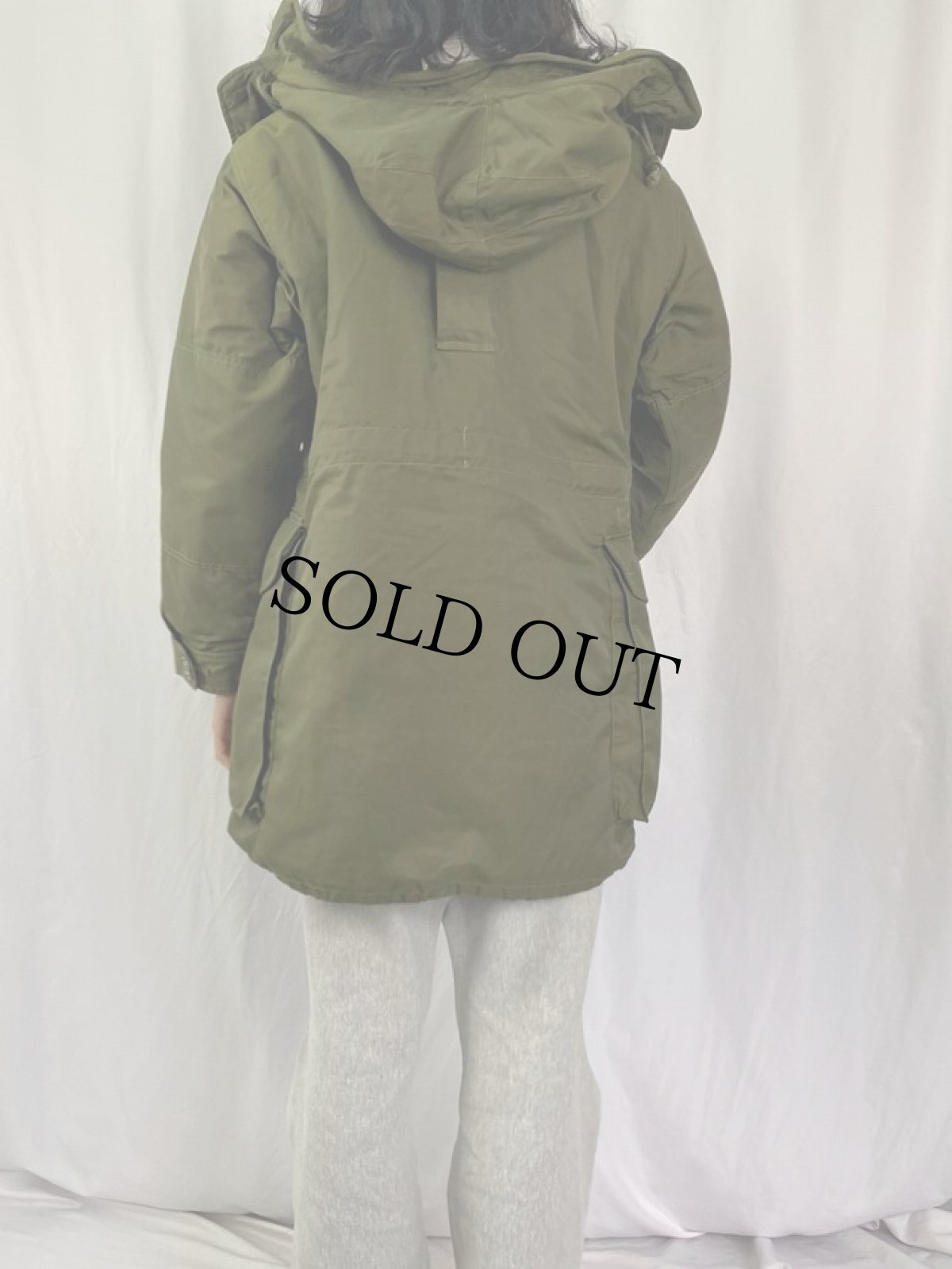 画像4: 80's CANADIAN ARMY ECW コンバットパーカー SHORT SMALL (4)