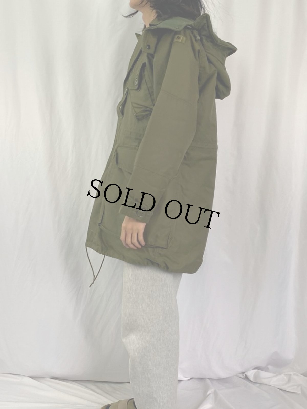 画像3: 80's CANADIAN ARMY ECW コンバットパーカー SHORT SMALL (3)