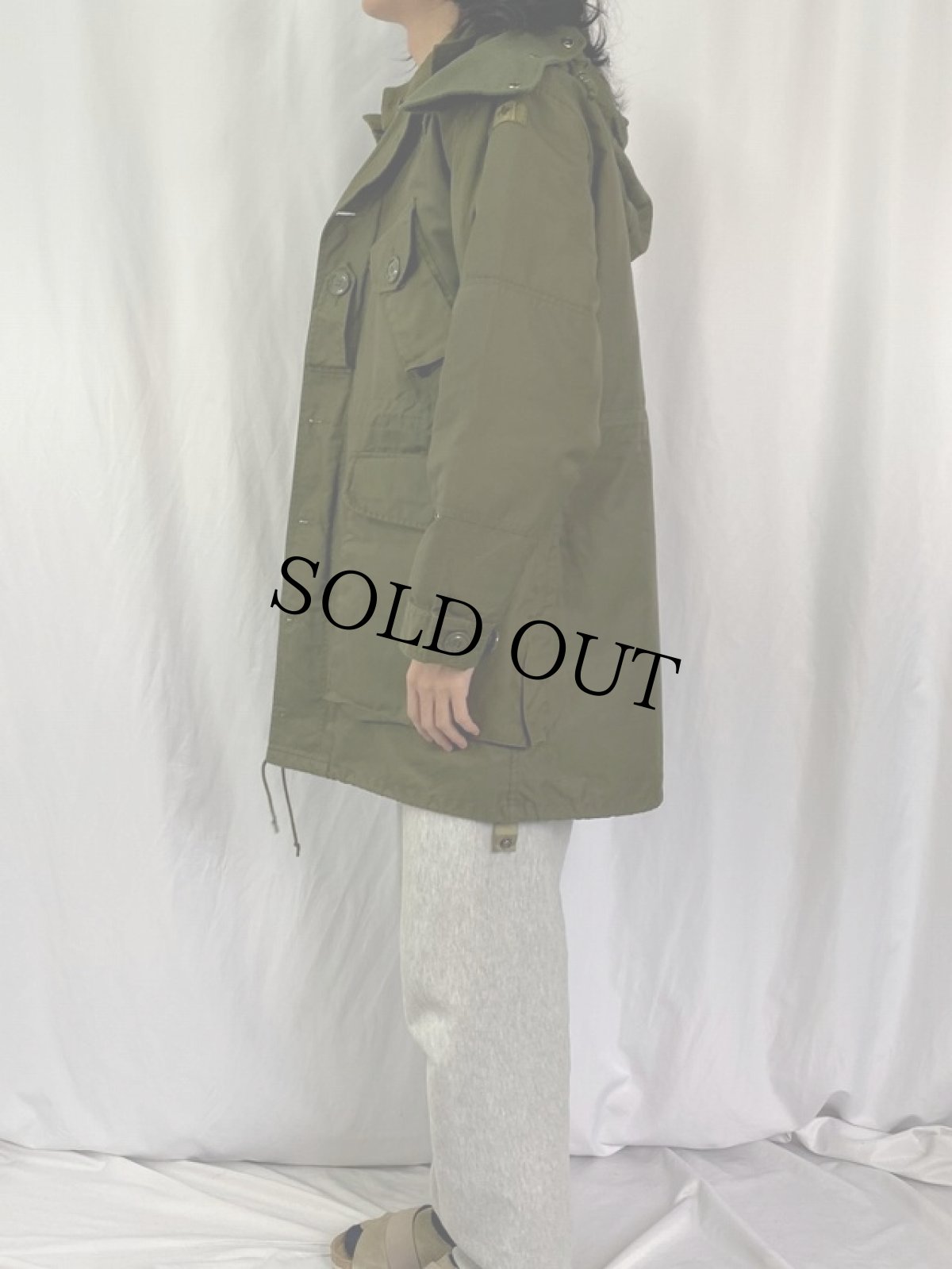 画像3: 80's CANADIAN ARMY ECW コンバットパーカー SHORT SMALL (3)